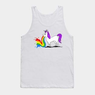 Unicorn Rainbow Tank Top